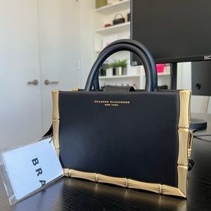 NWT - Brandon Blackwood Bamboo Tote